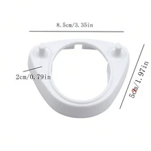 Universal OralB Electric Toothbrush Charger Base Holder Without Drilling - White - View 2