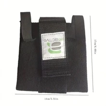 1pc Beactive Magnetic Knee Brace / Leg Sleeve With Magnets For Sports Health - Black - View 5