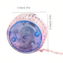 1 quả bóng Yoyo phát sáng có dây kéo, màu ngẫu nhiên - Nhiều màu - Xem 11