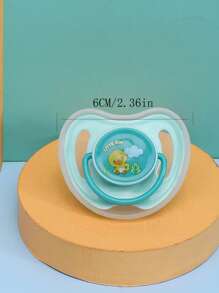 3 cái/bộ In Silicone Núm vú giả Bộ Đối với Sơ sinh Đứa trẻ Với Che phủ - Nhiều màu - Xem 2