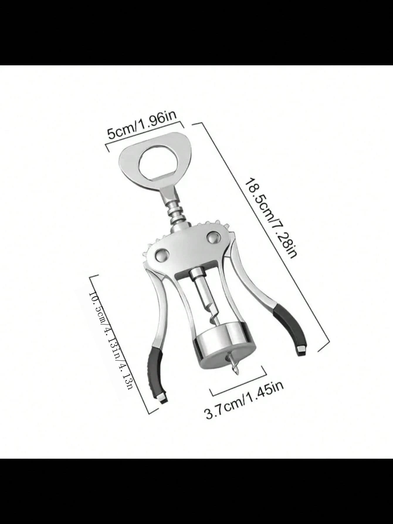Ouvre-porte Pratique En Acier Inoxydable Poussant Le Soda à Bière Avec Ouvre-poignée
