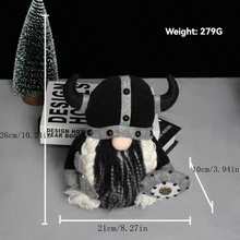 New Arrival Viking Warrior Gnome Doll - Multicolor - View 11