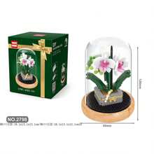 1 pezzo Piccoli blocchi da costruzione a forma di fiore girasole e rosa, profumo per decorazione di camera da letto e soggiorno, regalo per compleanni e Ringraziamento