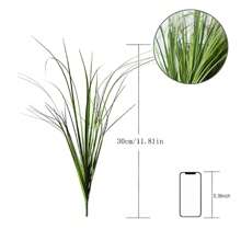 8 PIÈCES Plantes artificielles, arbustes artificiels en herbe de blé, tiges de verdure artificielle, plantes artificielles hautes pour la décoration intérieure et extérieure, cadeau de la Saint-Valentin