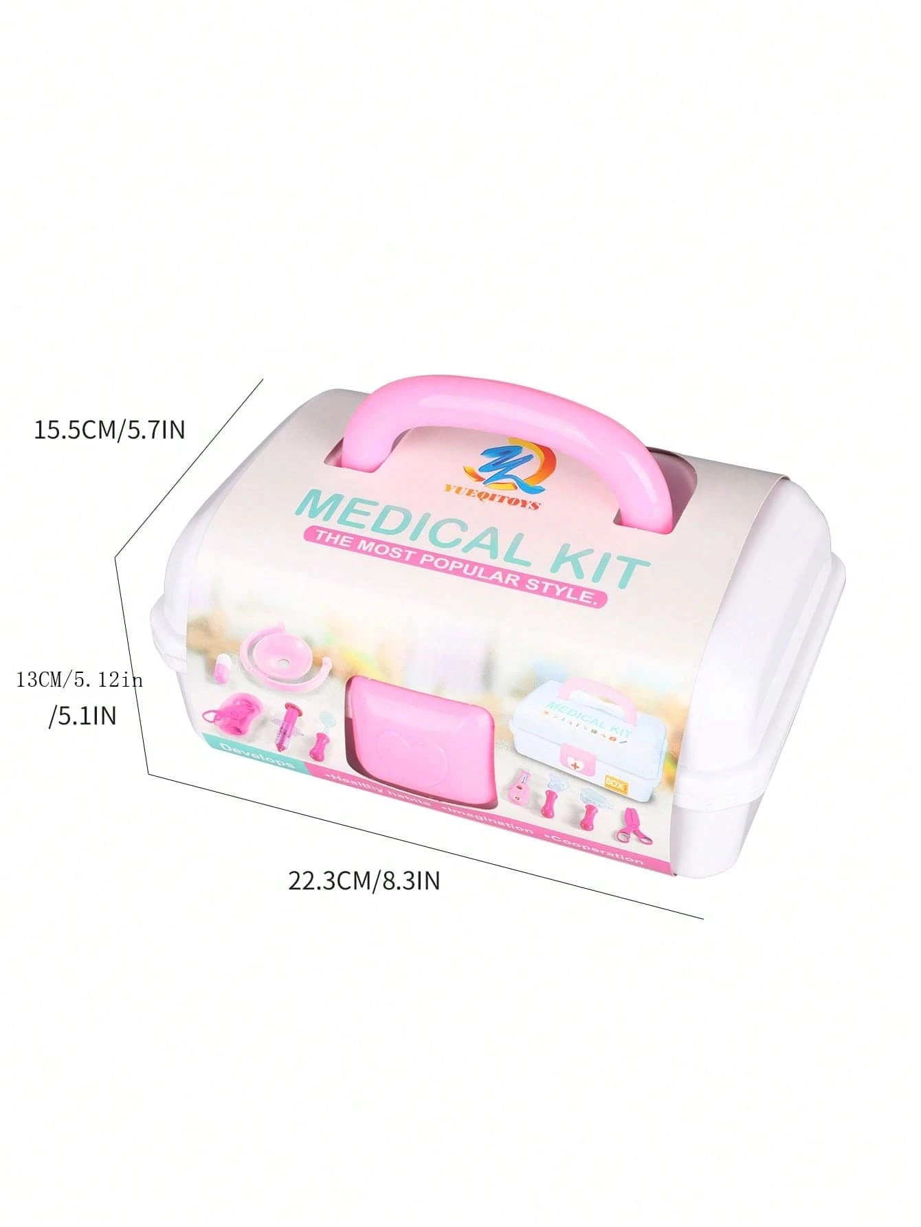 Ensemble de Thé pour Enfants en Bois Naturel et Silicone Sans BPA - Jouet Éducatif de Jeu de Rôle avec Tasses Colorées, Théière, Plateau, Cuillère et Tranches de Citron Simulées pour un