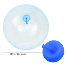 Set de 2 piezas de bola inflable (bola de playa gigante y flotador de agua) para juego al aire libre para hombres y mujeres (envío de color aleatorio) - Multicolor - Ver 5