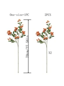 1 bó/2 bó hoa hồng giả màu cam 70cm, thích hợp để trang trí đám cưới, trang trí ngày Valentine, trang trí sinh nhật, trang trí kỷ niệm, trang trí nhà cửa, trang trí bàn ăn, trang trí phòng ngủ và phòng tắm, trang trí bàn làm việc, trang trí phòng, trang trí mùa thu, trang trí chậu cây, quà tặng ngày Valentine, quà tặng tốt nghiệp, v.v. - quả cam - Xem 3