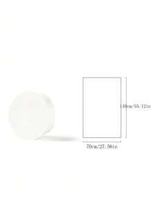 2 cái/bộ Khăn tắm nén dùng một lần, Khăn nén di động dày, Bao bì độc lập, Ngăn ngừa lây nhiễm chéo, Dành cho du lịch, Khách sạn và Đi công tác - Nhiều màu - Xem 2