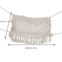 European And American Style Newborn Baby Photography Props, Handmade Knitted White Hammock, Assisted Bed For Photo Shoots, Ideal For 100th Day Celebration Baby Shower Family Decorations Gifts Baby Shower Easter Gift Things For Girls/Boys - White - View 2