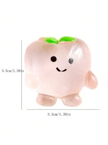 Juguetes antiestrés de apretones de fruta de color aleatorio, juguetes blandos y esponjosos lindos, juguetes para fidget, juguetes blandos