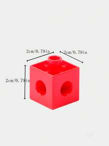 Tumbling Tower Stacking Blocks,Colored Cartoon Plastic Building Blocks Board Toppling Tumbling Tower - Multicolor - View 2