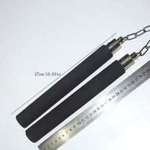 1pc Sponge Nunchucks, For Beginners Learning Practice Of Martial Arts, Taekwondo School Teaching, Bearing, Color Random Delivery - Multicolor - View 7