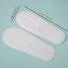 5 piezas Chanclas desechables de hotel, material no tejido ecológico, para organizar y almacenar, para el hogar, la oficina, la escuela, accesorios para zapatos y botas - Multicolor - Ver 4