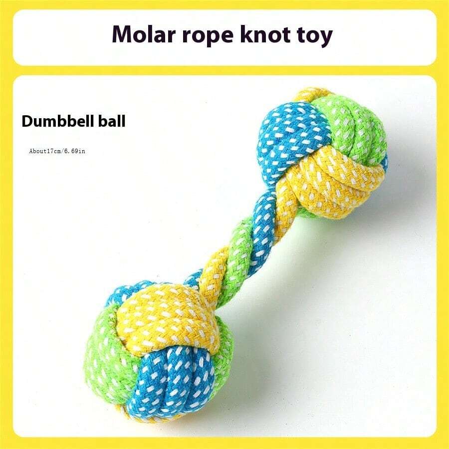 A Dog Toy Knot, Tug-Of-War Toy Interactive Pull Bite Rope, Molar Large ...