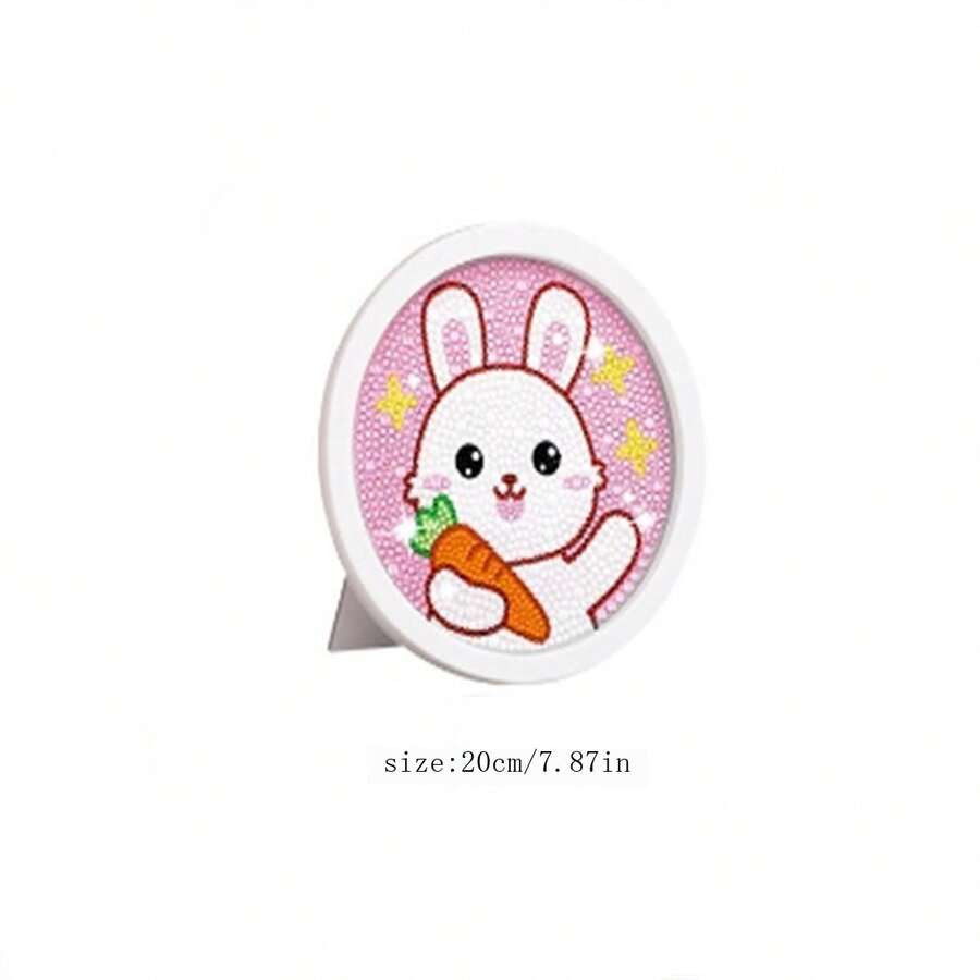 1 Piece Cute Rabbit Diamond Painting Kit - Complete DIY Craft Kit With ...