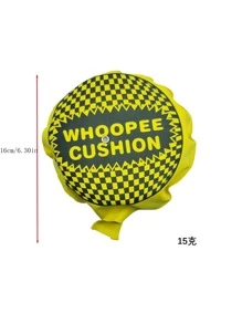 1pc Sponge Fart Cushion Prank Toy, April Fool's Day/Halloween Novelty Gag Fart Bag - Multicolor - View 2