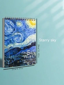 60頁強化加厚素描本a4繪圖本素描本美術學生繪畫本空白繪本 - 彩色 - 查看 11