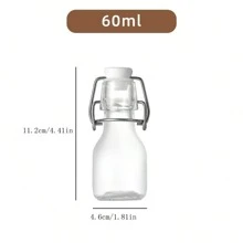 10 Chai Dầu Ô Liu Mini Có Nút Chặn, Ruy Băng, Thẻ Trang Trí Quà Cưới Cho Khách, Chai Thủy Tinh Lật 2 Oz/ 60 Ml Lọ Mật Ong Để Ủng Hộ Đám Cưới Chai Thủy Tinh Nhỏ Trang Trí Với Thẻ Cảm Ơn Trang Trí Ruy Băng, Quà Tặng Tiệc Cưới Cho Khách - Hồng - Xem 5