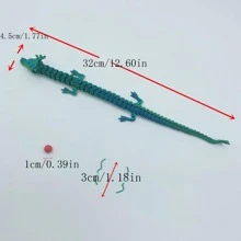 Chinese Dragon 3D Printed Model Toy Decoration, Articulated Hinged Structure, Movable Joints, Openable Mouth - Multicolor - View 9