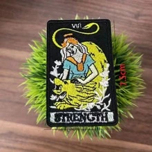 10-48入組卡通骷髏刺繡布補片，適用於衣服、背包、裝飾和維修 - 彩色 - 查看 8