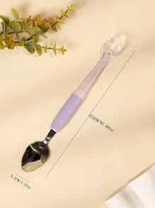 Children Soft Silicone Spoon For Feeding & Weaning, Portable & Hygienic With Storage Box, Infant & Baby Feeding Spoon With Soft Tips, Training Spoon For Toddler Kids