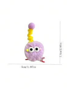 5 szt. wielokolorowych, uroczych spinek do włosów 3D Twist, zabawne akcesoria do włosów dla dziewczynek, festiwale, imprezy, prezenty