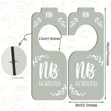 1 szt. Drewniana przegroda do garderoby dziecięcej z dwustronnymi kolorowymi wzorami, 8 szt., 24+ miesięcy, miłość, walentynki