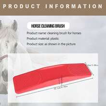 3入組梳毛工具，條形毛髮柔和梳理工具，適用於馬、狗和貓-馬脫毛、梳理、去毛工具-馬匹梳理脫落工具-溫和寵物沐浴用品 - 彩色 - 查看 6