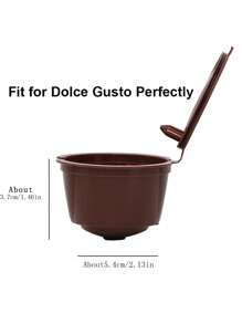 Set, máquina de cápsulas de café DolceGusto, se pueden usar cápsulas de café. Cucharilla de doble uso para café en polvo + 3 piezas de cápsulas de café. Útiles escolares para el regreso a clases