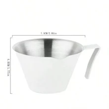 Stainless Steel Coffee Extraction Cup, Measuring Cup With Scale, Espresso Cup, Milk Pitcher 100ml - Multicolor - View 4