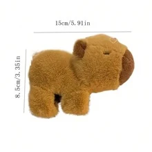 1pc Capybara Clap Circle Plush Toy Bracelet For Kids, Color Based On Actual Product,Capybara,Kids Toys,Toys,Capybara Christmas,Baby Soft Toys,Toy Animals