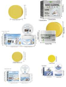 1pc Sneaker Cleaning Paste - Multi-Functional Cleaning Paste For White Shoes, Removes Stains And Yellowing With One Wipe - Multicolor - View 8