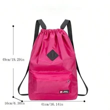 1pc Trekkoordrugzak Voor Reis Opbergtas, Make-uptas, Cosmetische tas, Vakantieorganizer, Grote Capaciteit Make-uporganizer Make-upkoffer, Voor Lippenstift, Kwast, Huidverzorging, Mobiele Telefoon, Munt, Kleine Artikelen, Voor Thuis, Cadeau, Vakantie En Festival Halloween Kerstmis Multifunctioneel Gebruik - Veel kleurig - Bekijken 2