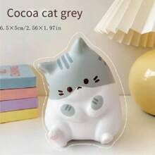Phim hoạt hình PU Coco Cat phục hồi chậm, giải nén, chữa lành và giải phóng Búp bê nhỏ trang trí văn phòng Quà tặng sáng tạo Coco Cat Pinch Music 1pc - Đồ chơi giải nén - Xem 2