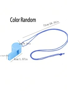 10 件装口哨，适用于教练、裁判、体育、户外紧急情况，大型裁判吹哨 - 彩色 - 查看 3