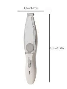 Chó Tóc Cho Paw Lông Chải Lông Hút Chân Không Thú Cưng Cắt Tóc Tông Đơ Máy Cạo Râu Cho Chó Mèo Mắt, tai, Mặt, Mông - trắng - Xem 8