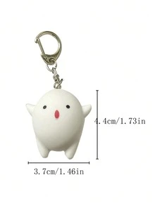 Anime Dễ Thương Walawala Móc Khóa Túi Bảo Quản Mặt Dây Nhỏ Phụ Kiện Nhồi Bông Hoạt Hình Búp Bê Quà Tặng Sinh Nhật Móc Khóa Phụ Kiện - trắng - Xem 12