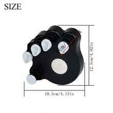 2Pcs Piano Finger Trainers Finger Correctors Silicone Pads Hand Grip Exerciser Fingers Strength Training For Beginners - Multicolor - View 2