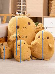Poupée de peluche mignonne de petit simili-pomme de terre, poupée de coussin Wowo, cadeau d'anniversaire pour petite amie, amis, petit ami