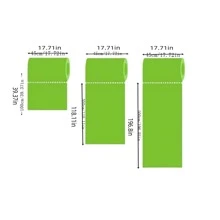 1卷复古砖墙壁纸即撕即贴壁纸仿砖接触纸石材壁纸17.3英寸X196.8/118.1/39.3英寸自粘可移除壁纸适用于卧室客厅墙壁装饰 - 淺灰色 - 查看 3
