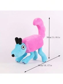 pocket monsters Wobbledogs Video Game Plush Doll, Cartoon Dog Stuffed Animal Merchandise - Multicolor - View 6