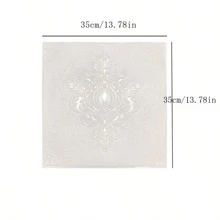 10/20/30 件 3D 墙贴花，自粘防水墙面装饰适用于客厅、卧室、天花板、宿舍、办公室和其他空间礼物生日毕业房间装饰家居装饰墙壁装饰浴室装饰卧室装饰房间装饰用品客厅装饰家居装饰客厅墙纸 - 白色 - 查看 3
