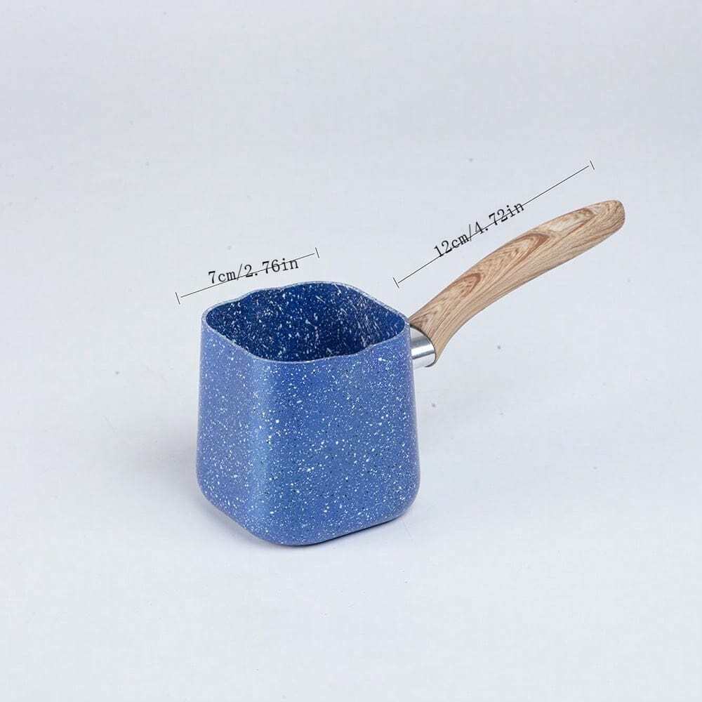 Pot With One Handle Turkish Coffee Pot Square Milk Pot Single Handle Mini Coffee Pot For ...