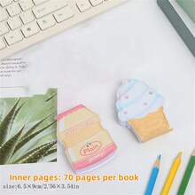 2入組兩種不同風格的創意減壓小手冊，DIY減壓豆適用於學生和上班族，減壓漫畫小夾子手帳 - 彩色 - 查看 5