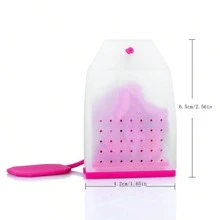 1pc Easy-To-Use Silicone Tea Infuser - Versatile, Enhances Flavor, Fun Colors, Dishwasher Safe, Back To School