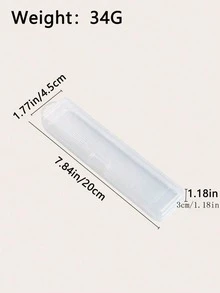 1pc Clear Portable Toothbrush Storage Box With Buckle Design,Flip-Top Cosmetic BrushOrganizer,Eyebrow Pencil Storage,Container Portable Makeup Brush Box,Outdoor Travel Toothpaste Storage Box,Drainage Function,Office Supplies Storage Organizer Box - Multicolor - View 2