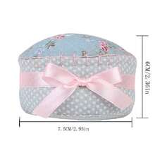 针架可穿戴针盒，带带子，串珠针头收纳器，防止针头丢失 - 彩色 - 查看 2