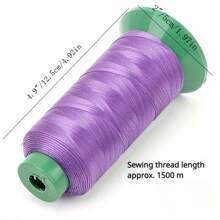 One 210D High-Strength Nylon Sewing Thread, Multi-Color Curtain Sofa Cushion Leather Thread, High-Strength Silk Thread Sewing 1600 Yards,Strong Nylon Sewing Thread Household Leather Thread Strong Nylon Thread Jeans Thread 210D Sewing Thread - Multicolor - View 7