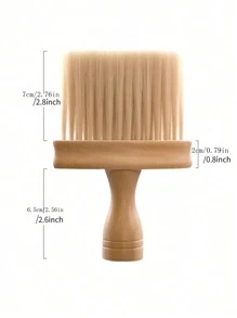 1pc,Car Air Outlet Cleaning Scrub Car Interior Cleaning Tools Solid Wood Brush Car Dust Collector Soft Brush