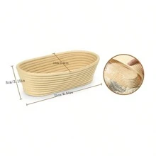 Zestaw 11/12 koszyków do wyrastania chleba, kompletny zestaw koszyków do wyrastania chleba na zakwasie Lame & Banneton, w tym 10-calowy owalny koszyk do wyrastania chleba i wkładka, skrobak do ciasta, mikser do ciasta, lame do chleba